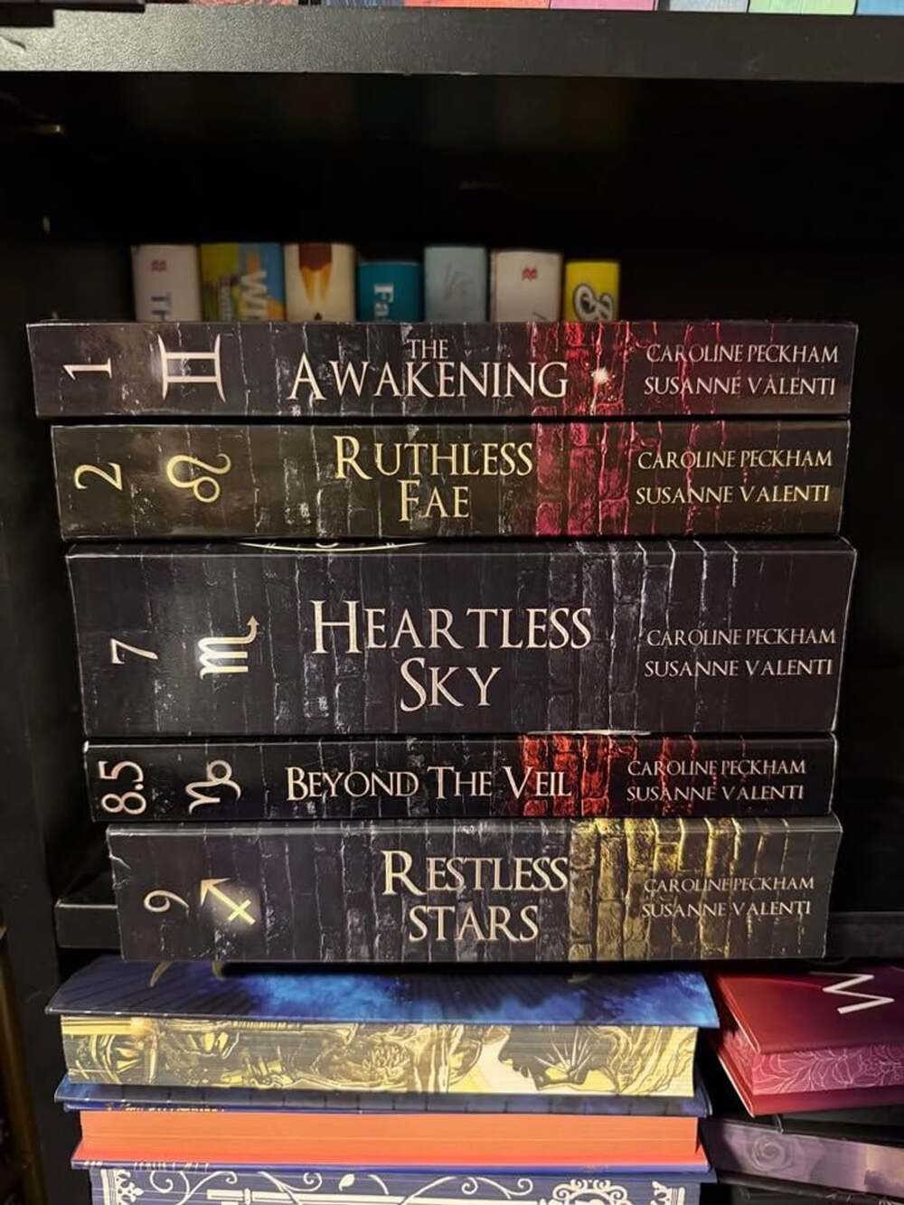 Zodiac Academy Series Books by Caroline Peckham and Susanne Valenti